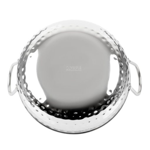 Olympia Table Presentation Hammered Kadai Dish Stainless Steel 170mm (HY106)