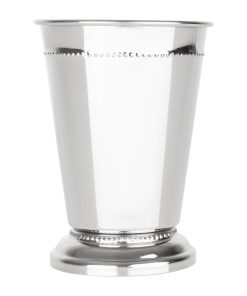 Olympia Barware Beaded Julep Cup Stainless Steel 370ml (HY115)