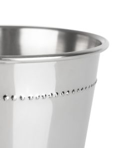 Olympia Barware Beaded Julep Cup Stainless Steel 370ml (HY115)