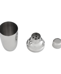 Olympia Mini 3-Piece Stainless Steel Cocktail Shaker 300ml (HY120)