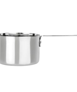 Olympia Table Presentation Mini Sauce Pan Stainless Steel 90x60mm (HY132)