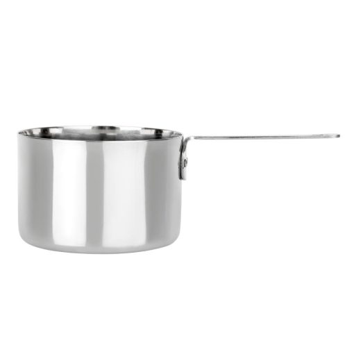 Olympia Table Presentation Mini Sauce Pan Stainless Steel 90x60mm (HY132)