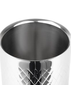 Olympia Geo Double Wall Wine Cooler Stainless Steel (HY133)