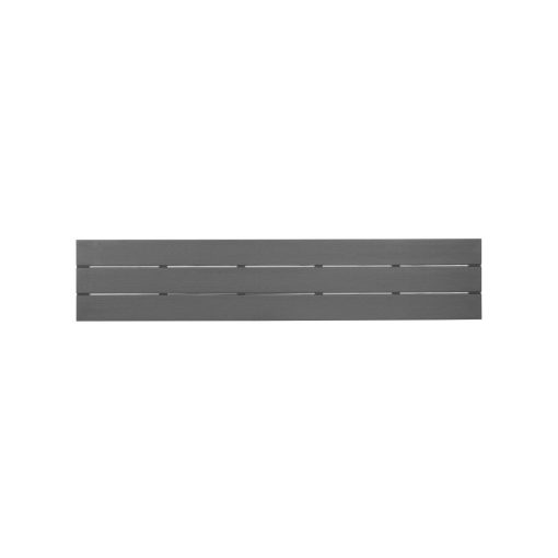 Bolero Valletta Grey Slatted Benches 2 Pack (HZ024)