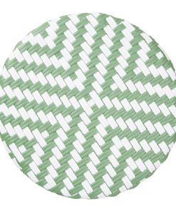 Bolero Parisian Style PE Rattan Bar Stools Light Green 2 Pack (HZ142)