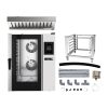 Buffalo Smart Touchscreen Combi Oven 11 x GN 1-1 w-stand Hood and Installation Kit (HZ980)