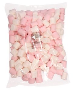 Sephra Pink and White Halal Marshmallows - 1kg (KA318)