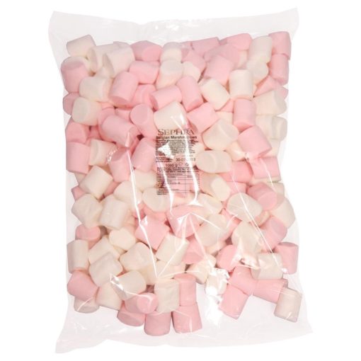 Sephra Pink and White Halal Marshmallows - 1kg (KA318)