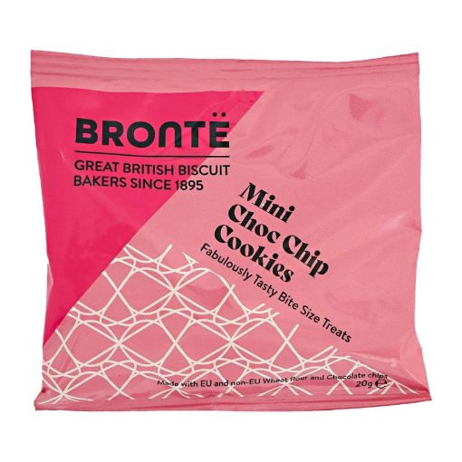 Bronte Choc Chip Cookies Mini Bags 20g 200 Pack (KA643)