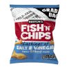 Burtons Fish n Chips Salt and Vinegar Grab Bags 40g 30 Pack (KA651)