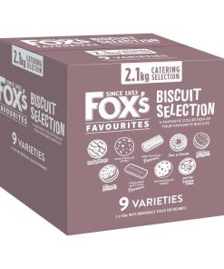 Foxs Favourites Catering Biscuit Assortment 350g 6 Pack (KA657)