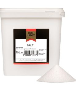 Chef William Table Salt 6kg (KA660)