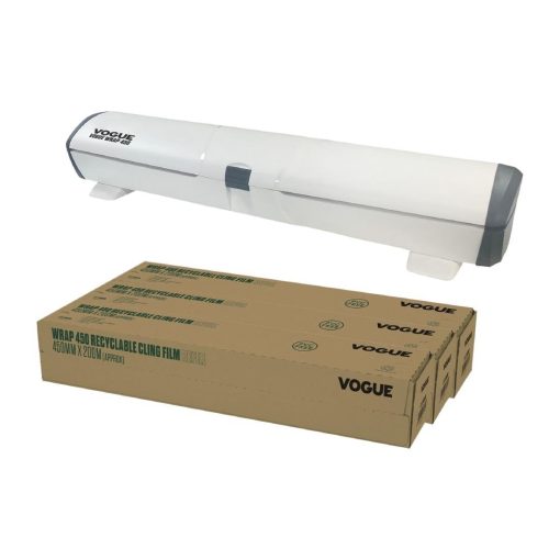 Vogue Wrap 450 Dispenser and Eco Cling Film Refill Bundle (SA785)