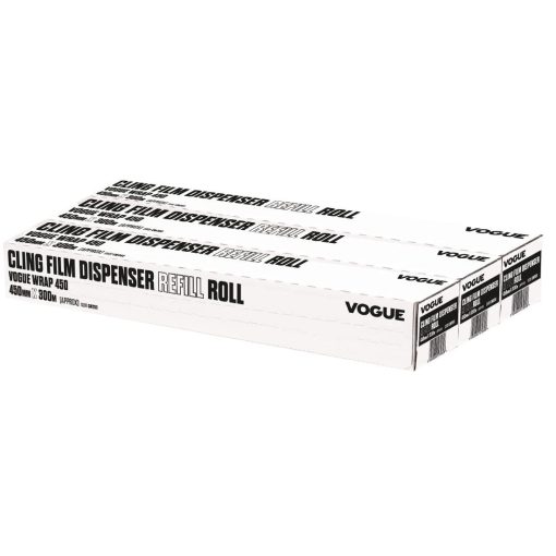 Vogue Wrap 450 Dispenser and Cling Film Refill Bundle (SA786)