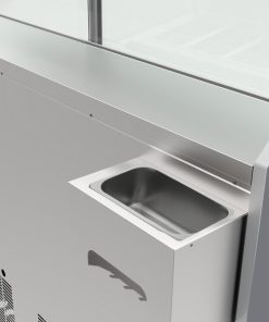 Polar U-Series 6 Pan Ice Cream Serve Over Cabinet Freezer (UA058)