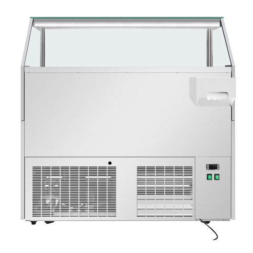 Polar U-Series 6 Pan Ice Cream Serve Over Cabinet Freezer (UA058)