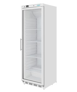 Polar C-Series Upright Display Fridge White 400Ltr (CZ786)