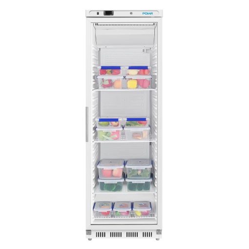 Polar C-Series Upright Display Fridge White 400Ltr (CZ786)