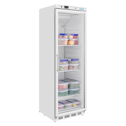 Polar C-Series Upright Display Fridge White 400Ltr (CZ786)