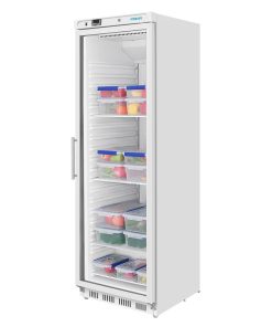 Polar C-Series Upright Display Fridge White 400Ltr (CZ786)