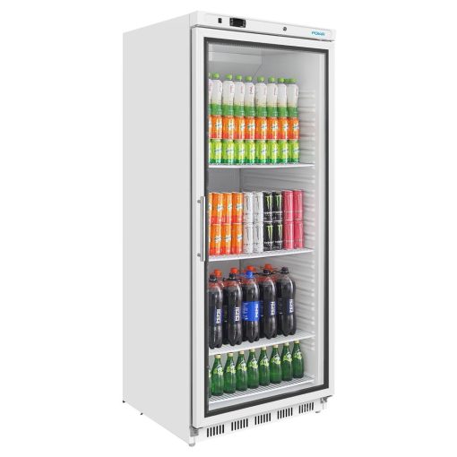 Polar C-Series Upright Display Fridge White 600Ltr (CZ787)