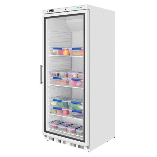 Polar C-Series Upright Display Fridge White 600Ltr (CZ787)