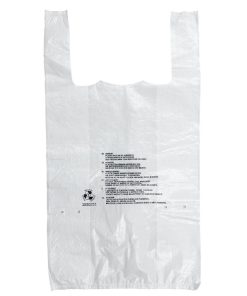 Fiesta Recyclable Large White Carrier Bag Pack 1000 (HP875)