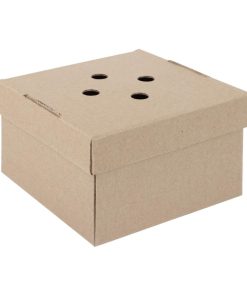 Fiesta Compostable Fold-Out Burger Boxes 100 Pack (HP942)