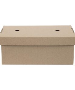 Fiesta Compostable Fold-Out Takeaway Boxes 100 Pack (HP943)