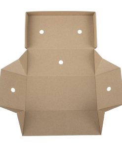 Fiesta Compostable Fold-Out Takeaway Boxes 100 Pack (HP943)