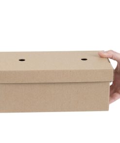 Fiesta Compostable Fold-Out Takeaway Boxes 100 Pack (HP943)