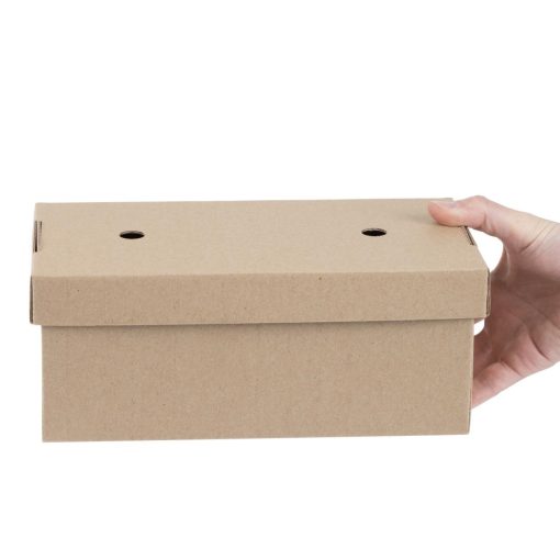 Fiesta Compostable Fold-Out Takeaway Boxes 100 Pack (HP943)