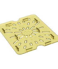 Cambro High Heat Polycarbonate 1-2 Gastronorm Drain Plate (HR254)