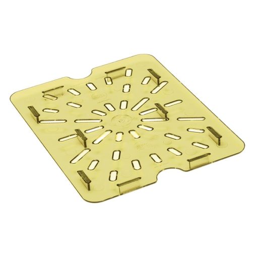 Cambro High Heat Polycarbonate 1-2 Gastronorm Drain Plate (HR254)