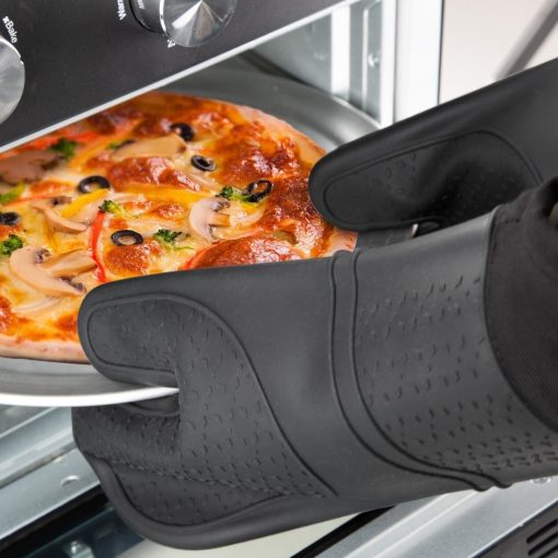 Vogue Silicone Oven Mitt with Sleeve (HS949)