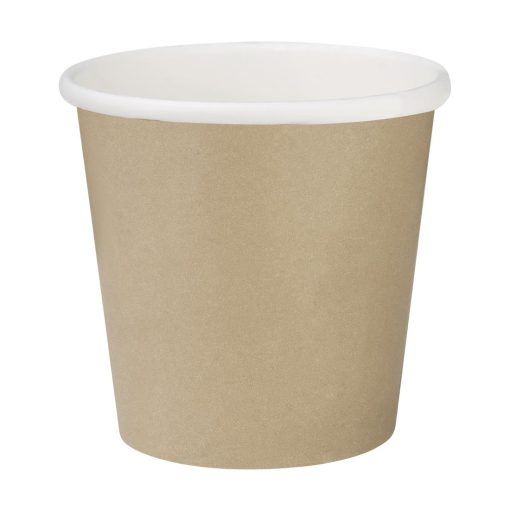 Fiesta Recyclable Hot Cups Single Wall Kraft 6oz 1000 Pack (HT464)