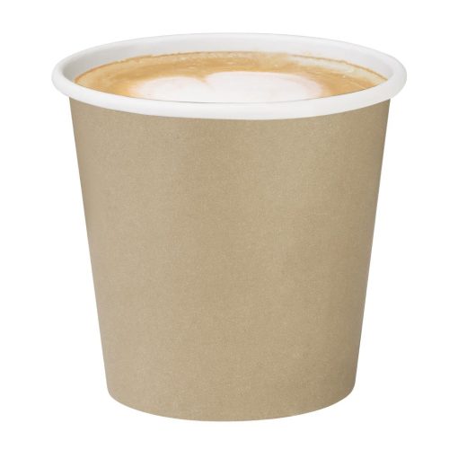 Fiesta Recyclable Hot Cups Single Wall Kraft 6oz 1000 Pack (HT464)