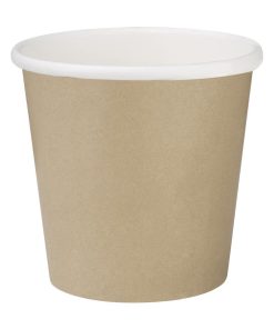 Fiesta Recyclable Hot Cups Single Wall Kraft 6oz 50 Pack (HT465)