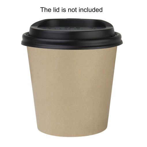 Fiesta Compostable Hot Cups Single Wall Kraft 6oz 1000 Pack (HT466)