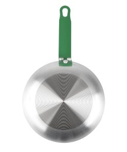 Hygiplas Aluminium Non-stick Teflon Platinum Plus Frying Pan with Green Handle 20cm (HT961)