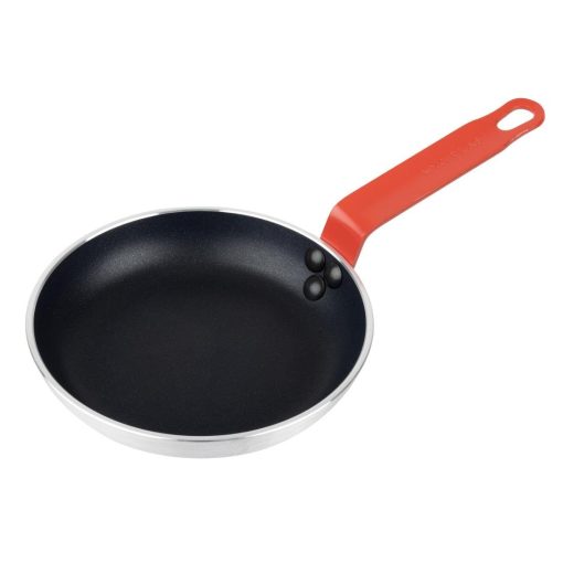 Hygiplas Aluminium Non-stick Teflon Platinum Plus Frying Pan with Red Handle 20cm (HT964)