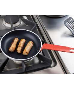 Hygiplas Aluminium Non-stick Teflon Platinum Plus Frying Pan with Red Handle 20cm (HT964)