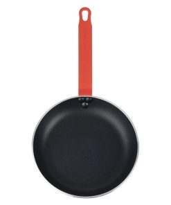 Hygiplas Aluminium Non-Stick Teflon Platinum Plus Frying Pan with Red Handle 24cm (HT965)