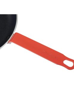 Hygiplas Aluminium Non-Stick Teflon Platinum Plus Frying Pan with Red Handle 24cm (HT965)