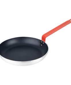 Hygiplas Aluminium Non-stick Teflon Platinum Plus Frying Pan with Red Handle 28cm (HT966)