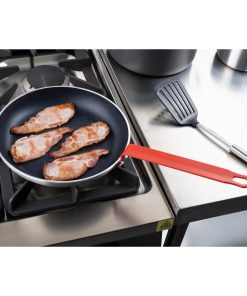 Hygiplas Aluminium Non-stick Teflon Platinum Plus Frying Pan with Red Handle 28cm (HT966)