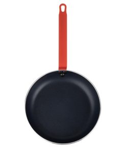 Hygiplas Aluminium Non-stick Teflon Platinum Plus Frying Pan with Red Handle 28cm (HT966)