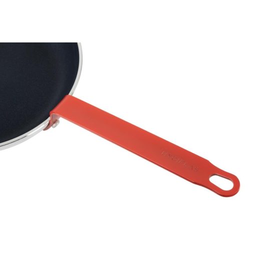 Hygiplas Aluminium Non-stick Teflon Platinum Plus Frying Pan with Red Handle 28cm (HT966)