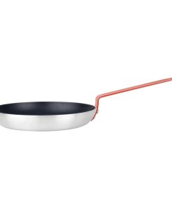 Hygiplas Aluminium Non-stick Teflon Platinum Plus Frying Pan with Red Handle 28cm (HT966)