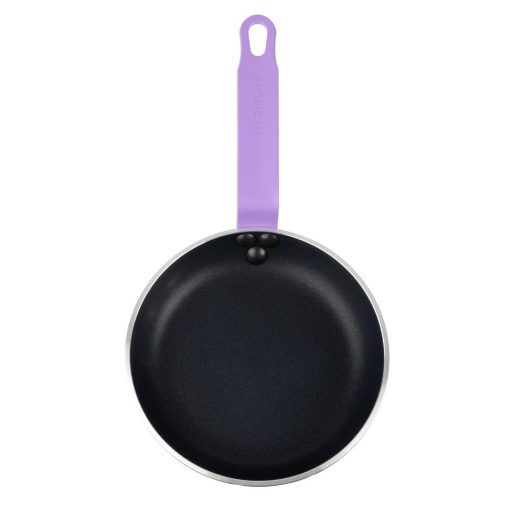 Hygiplas Aluminium Non-Stick Teflon Platinum Plus Frying Pan with Purple Handle 20cm (HT967)